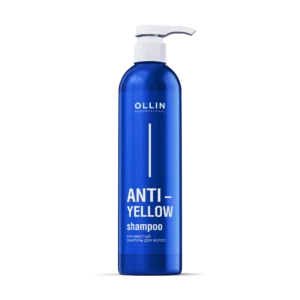 Vopsea de păr - Sampon Profesional Nuantator, OLLIN ANTI-YELLOW, 500ml, Anti Galben