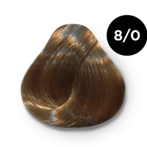 Vopsea de păr - Vopsea-Crema Permanenta OLLIN COLOR, 100 ml, 8/0 – Castaniu Deschis