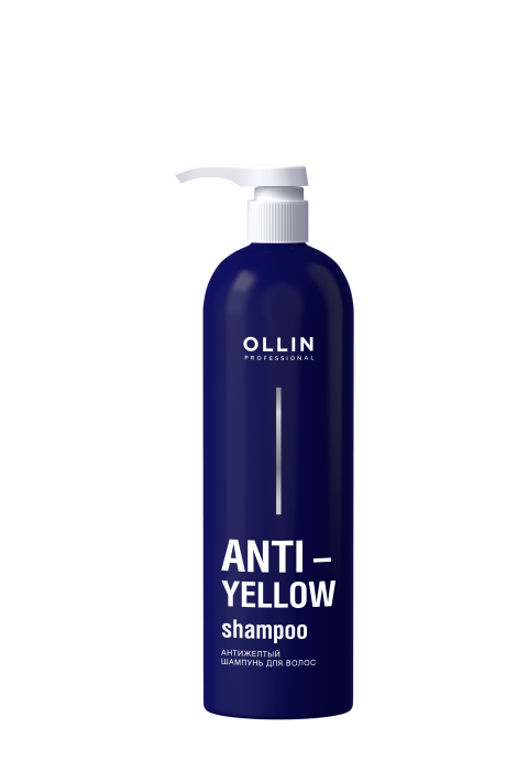 Produse îngrijire păr - Set par, OLLIN ANTI-YELLOW, 500ml, Sampon & Balsam, Anti Galben