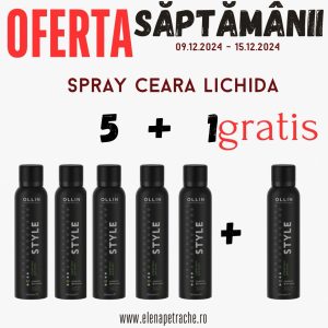 - OFERTA SAPTAMANII 5+1 GRATIS Spray Ceara Lichida 150ml OLLIN Professional